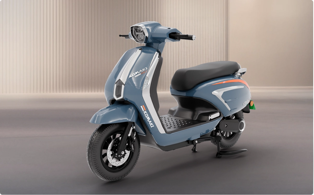 Komaki Launches XR7 Long-Range EV Scooter with 322 km Range